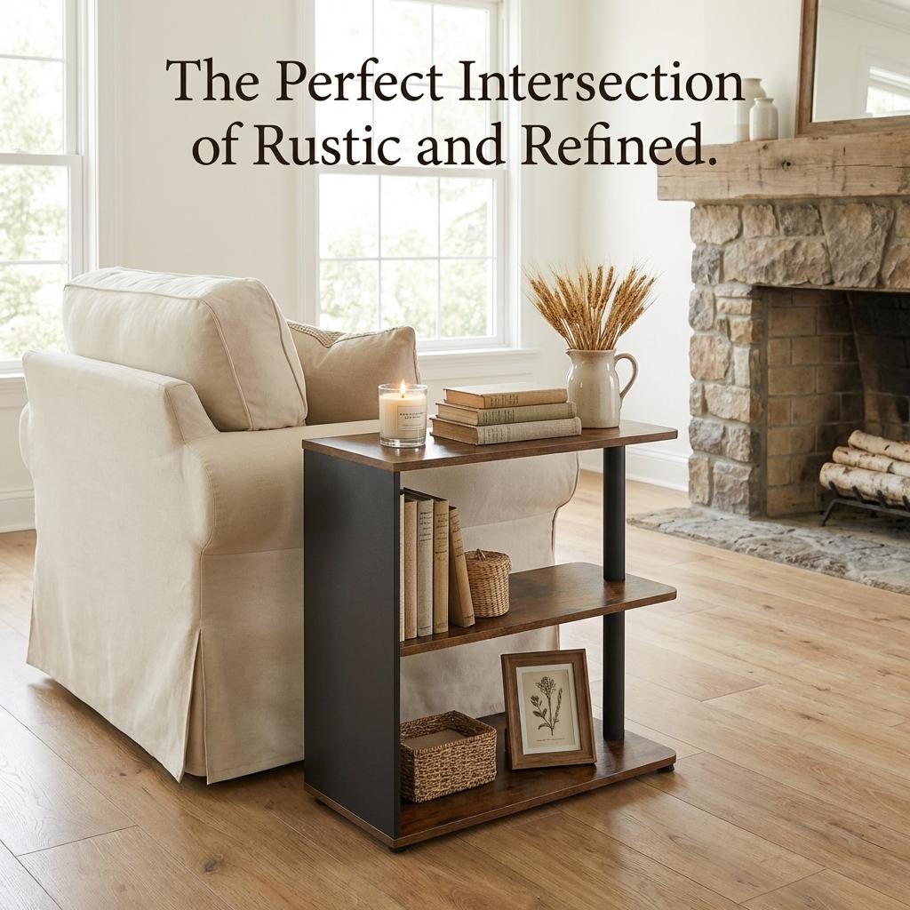 Maximize Your Space: The Zexvida C-Shaped Side Table